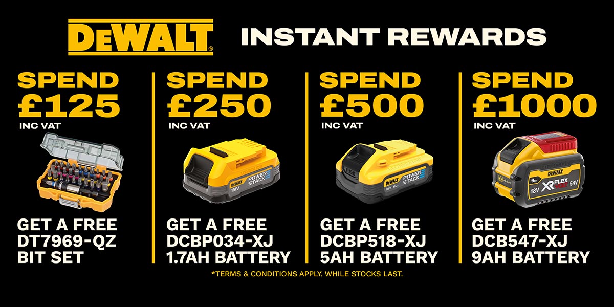 Dewalt Instant Rerwards Show Offers 2025